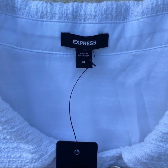 Express White Jacket - Picture 2 of 3